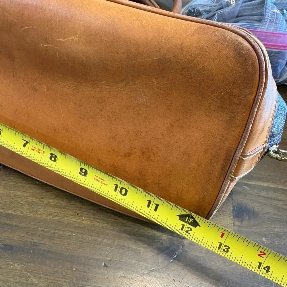LV Louis Vuitton Vintage Alma PM Canvas Monogram Leather Tote Classic Lock